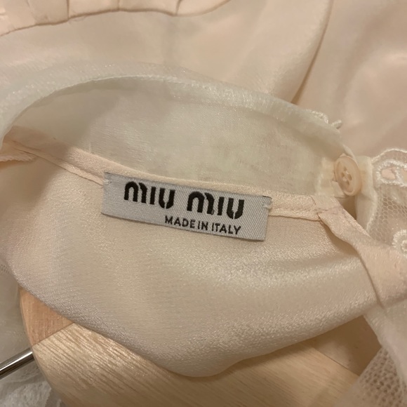 Miumiu 100% silk blouse - Picture 4 of 6